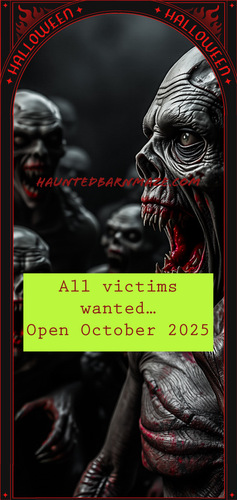The Haunted Barn Maze 2025 poster