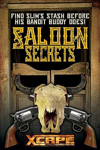 SALOON SECRETS  $25 per person (minimum 4) poster