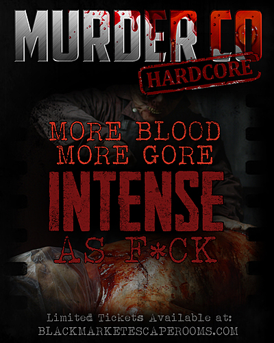MurderCO: HARDCORE poster
