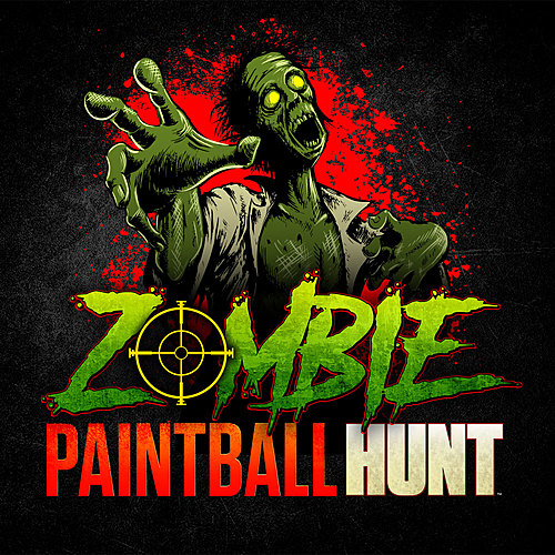 Zombie Paintball Hunt Training Camp-200 shots poster