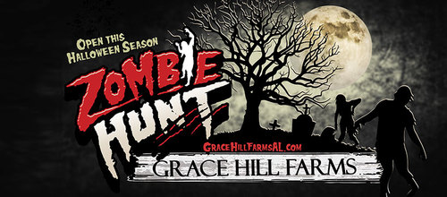 Grace Hill Farms Zombie Hunt 2025 poster