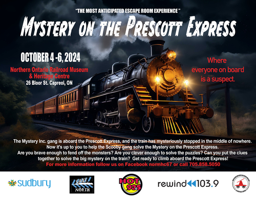 Mystery on the Prescott Express poster